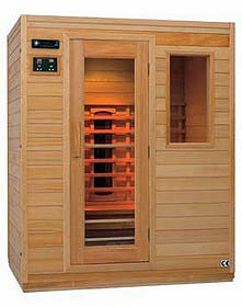 sauna cabine infrarouge 3 places